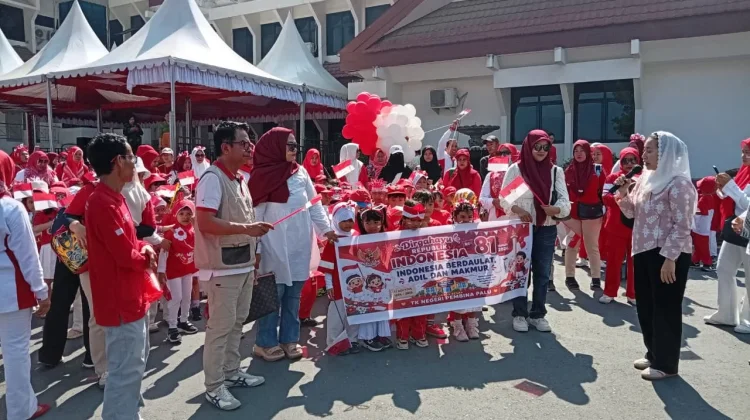 TK Negeri Pembina Palu Tanamkan Nasionalisme sejak Dini