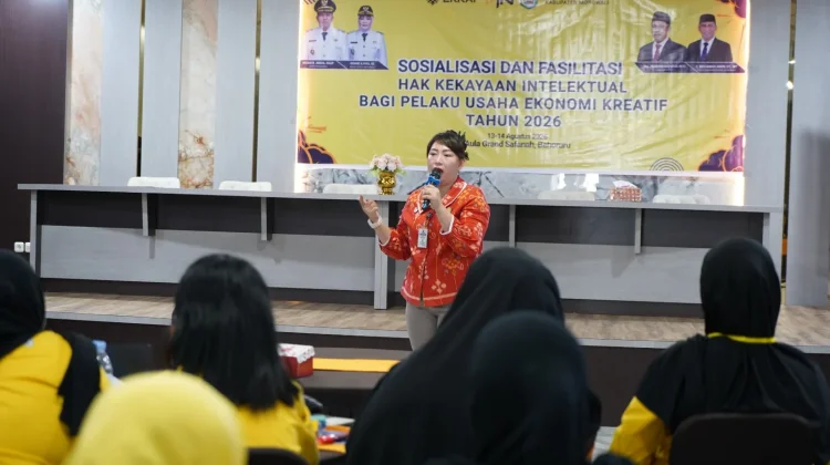 Kemenkum Sulteng dan Pemkab Morowali Fasilitasi Pendaftaran 30 Merek Ekraf