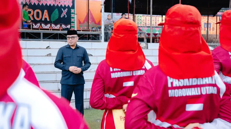 Delis: Paskibraka Morut Ditempa untuk Perkuat Karakter