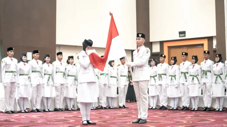 Enam Puluh Sembilan Paskibraka Sulteng Siap Kibarkan Merah Putih HUT ke-81 RI