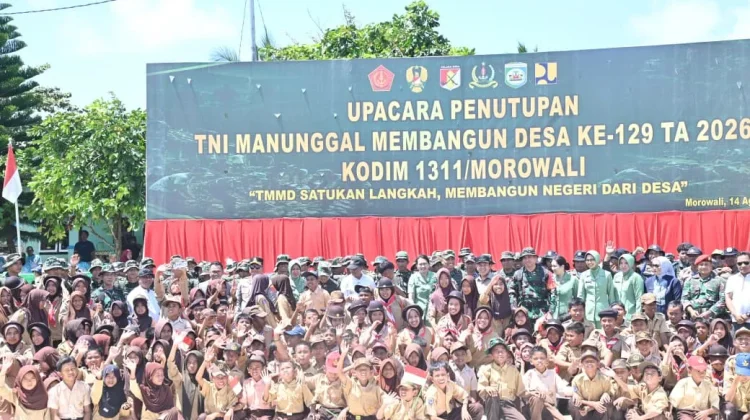 Gubernur Anwar Hafid: TMMD Bukti Nyata TNI Hadir Bangun Desa