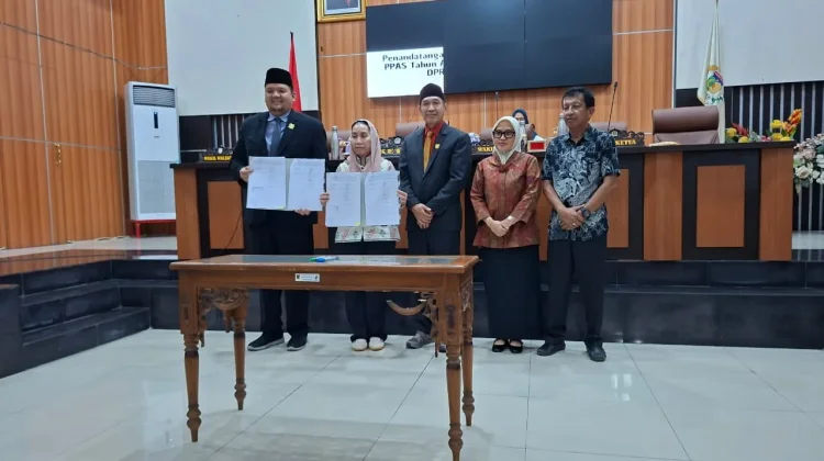 DPRD Kota Palu dan Pemkot Setujui Nota Kesepakatan KUA-PPAS Tahun 2027