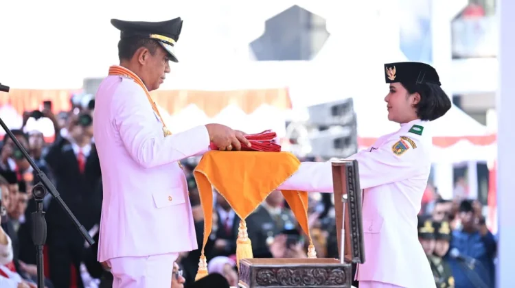 Detik-detik Proklamasi HUT ke-81 RI di Sulteng Berlangsung Khidmat