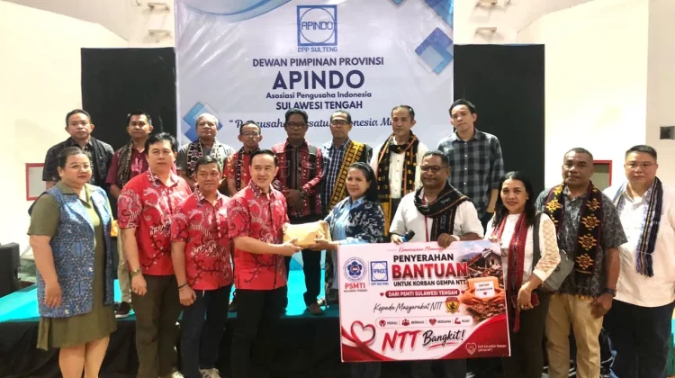 Donasi Gempa NTT dari Sulteng Akan Disalurkan ke Dua Wilayah
