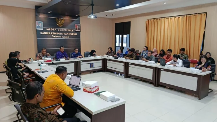 Perkuat Layanan BLUD, Kanwil Kemenkum Sulteng Harmonisasi Pergub Labkesda