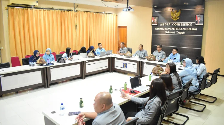 Kanwil Kemenkum Sulteng Perkuat Ekosistem Hak Cipta Riset Akademis