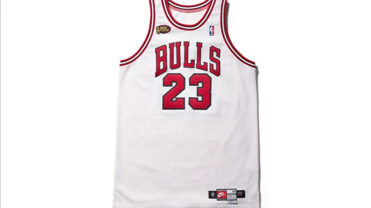Jersey Michael Jordan di Final NBA 1998 Dilelang