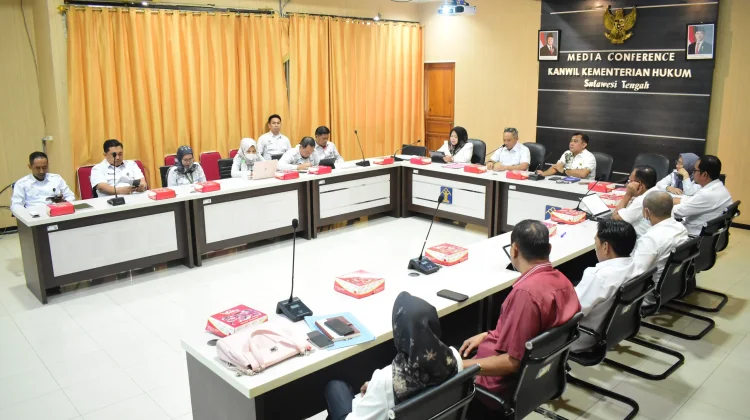 Kanwil Kemenkum Sulteng Fasilitasi Harmonisasi Ranperbup RKPD 2027 Tolitoli