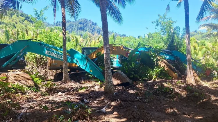 Polda Sulteng Dalami Temuan 22 Excavator di Kabupaten Buol