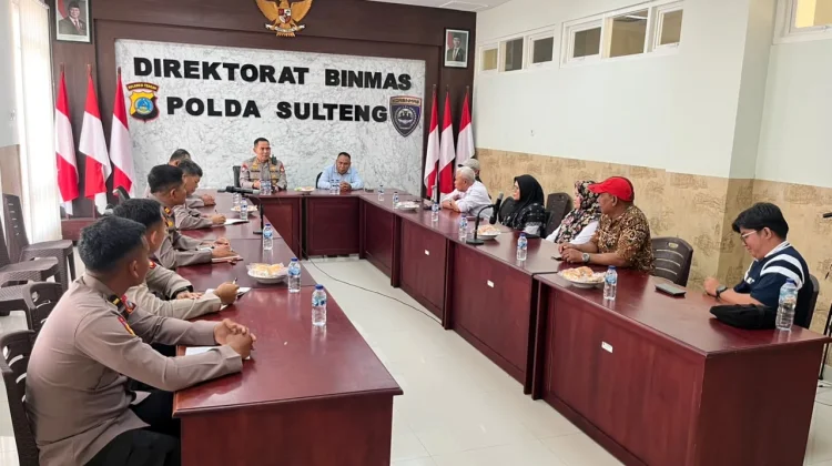 Ditbinmas Polda Sulteng Temui Pengurus IKIB Perkuat Peran Ormas Jaga Kamtibmas
