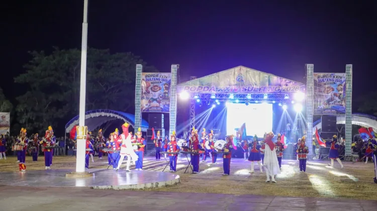 POPDA Sulteng 2026 Dibuka, Kota Palu Targetkan Juara Umum