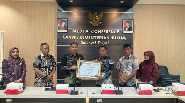Kabupaten Morowali Raih Penghargaan Indeks Reformasi Hukum