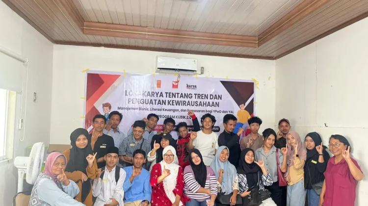 KUBIK 2.0 Dorong Penyandang Disabilitas di Palu Bangun Usaha Mandiri
