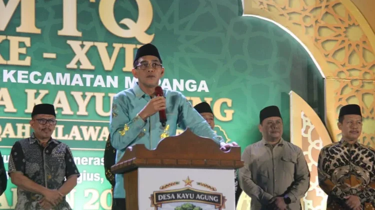 Buka MTQ Mepanga : Erwin Burase Tekankan Pengamalan Al-Qur’an