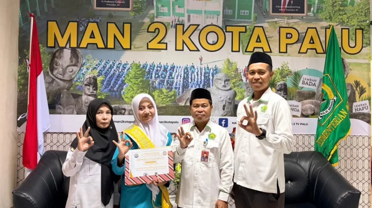 MAN 2 Kota Palu Apresiasi Prestasi Duta Generasi Remaja Indonesia