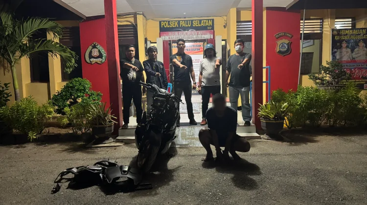 Ungkap Kasus Curanmor, Polsek Palu Selatan Amankan Residivis AG
