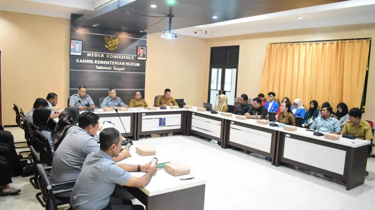 Kanwil Kemenkum Sulteng Harmonisasi Ranperbup Wajib Belajar Prasekolah Poso