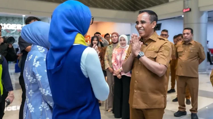 Sambut Sri Suparni Bahlil, Anwar Hafid Tegaskan Komitmen Majukan UMKM Sulteng