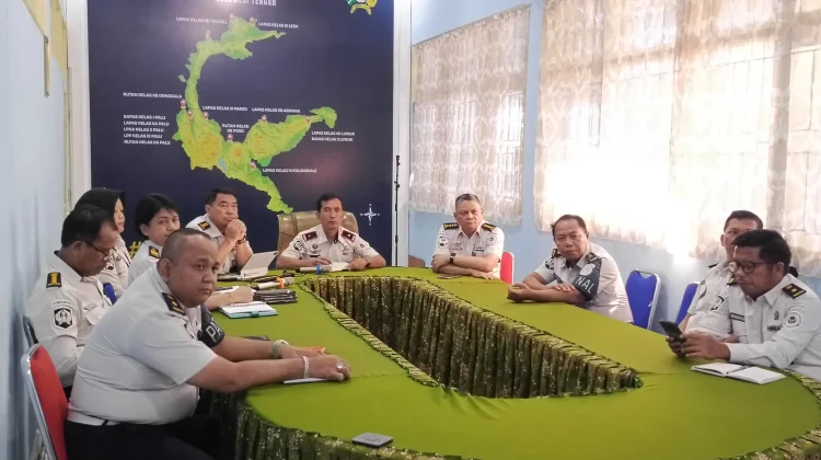 Kanwil Ditjenpas Sulteng Perkuat Mitigasi Bencana dan Keamanan UPT