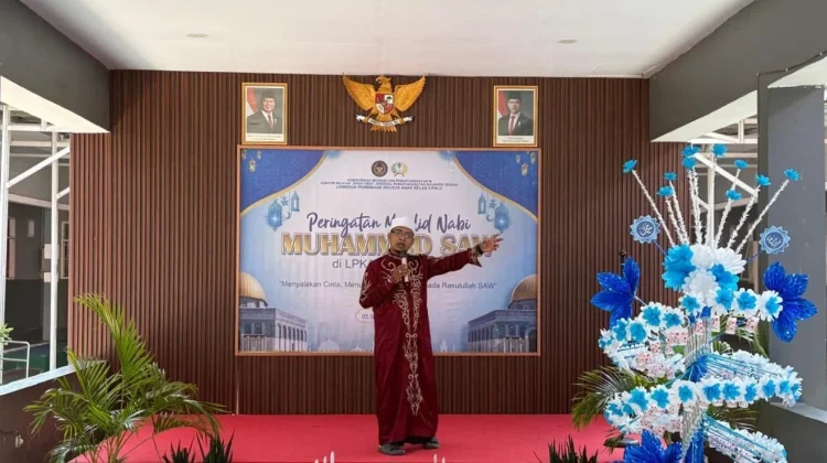 Peringati Maulid, LPKA Palu Ajak Anak Binaan Teladani Akhlak Nabi Muhammad SAW