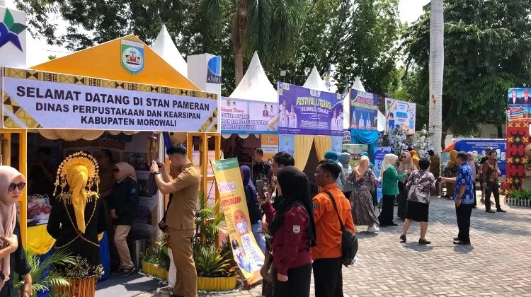 Peringati Hari Kunjung Perpustakaan, Dispusaka Sulteng Gelar Festival Literasi