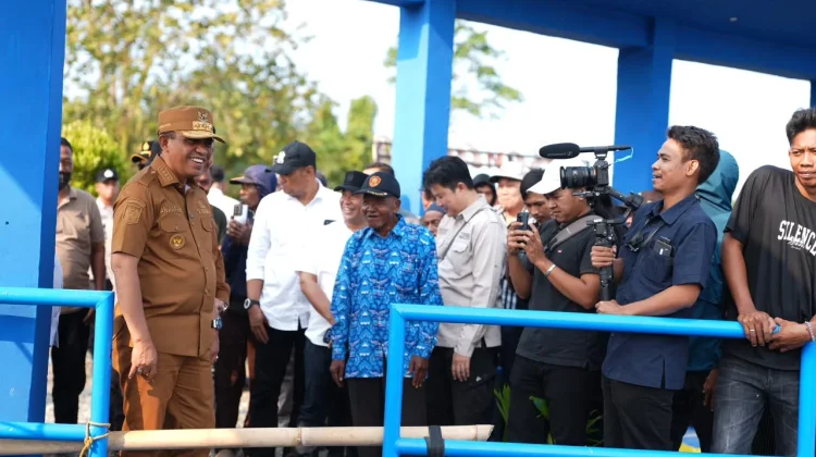 Resmikan Groundsill Karaupa, Anwar Hafid Prioritaskan Kepentingan Rakyat
