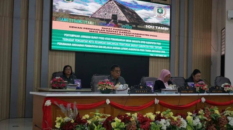 Pemkab Poso dan DPRD Sinergikan Rancangan Perubahan APBD 2026