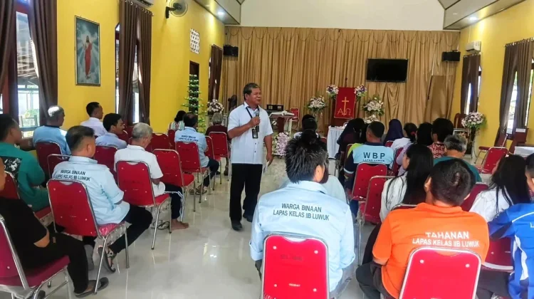 Kementerian Agama Banggai Perkuat Pembinaan Iman Warga Binaan Lapas Luwuk