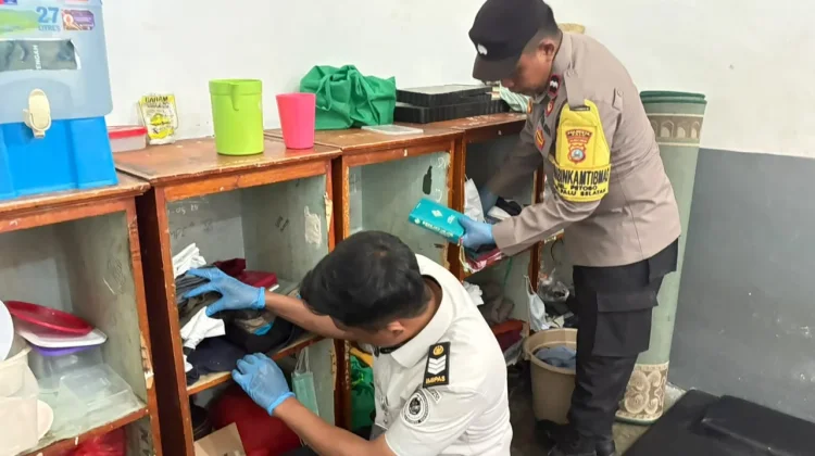 Cegah Gangguan Kamtibmas, LPKA Palu dan Polsek Palu Selatan Geledah Wisma Hunian