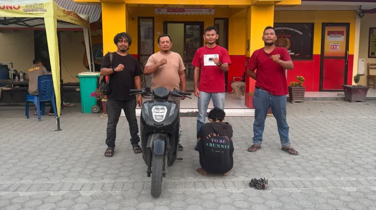 Polsek Palu Barat Amankan Terduga Pelaku Curanmor dan Curat