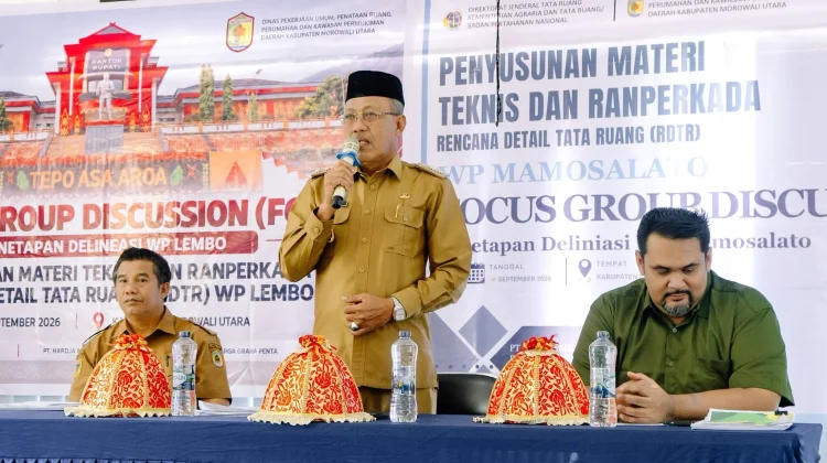 Wabup Morut Tekankan Pentingnya RDTR Cegah Tumpang Tindih Tata Ruang