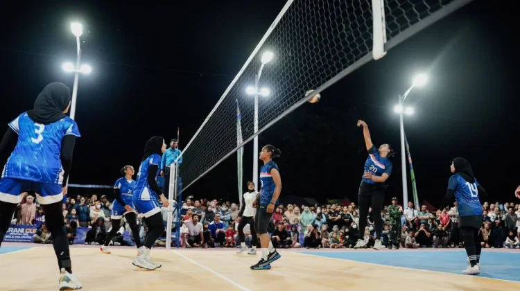 Syarifudin Hafid Buka Berani Cup Volley Ball Putri Morowali, Bidik Talenta Lokal