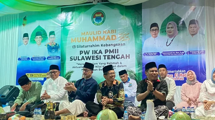 PW IKA PMII Sulteng Dorong Keteladanan Rasulullah melalui Maulid Nabi