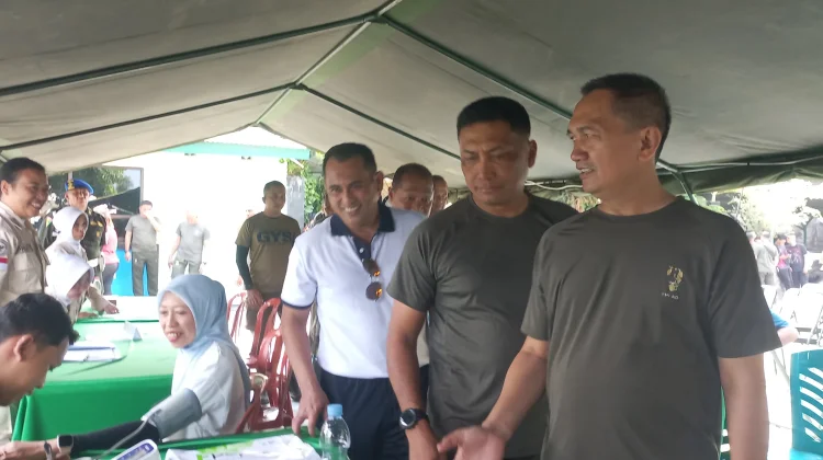 Fun Run 8,1K dan Bakti Sosial Ramaikan HUT Ke-81 TNI Lingkup Kodam XXIII/Palaka Wira