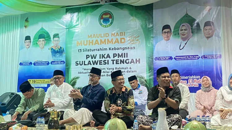 Maulid Nabi PW IKA PMII Sulteng: Telur dari Non-Muslim Jadi Simbol Toleransi