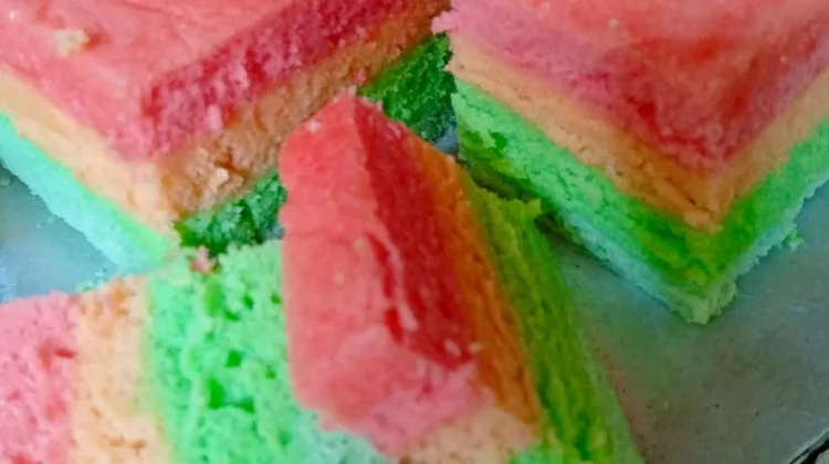 Bolu Pelangi, Camilan Manis Penuh Warna