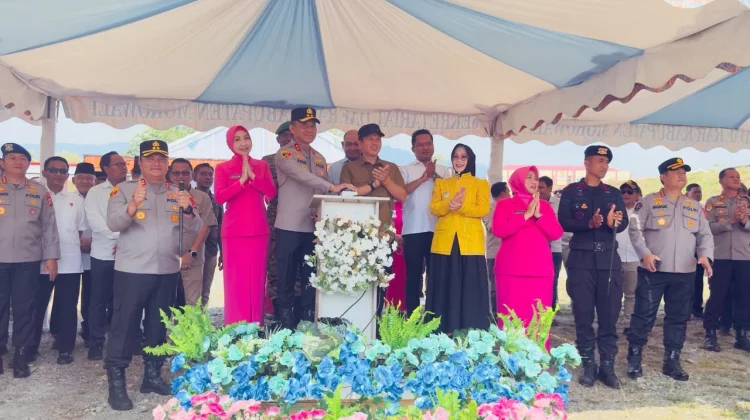 Resmikan Fasilitas Polres Morowali, Kapolda Sulteng: Tingkatkan Kamtibmas