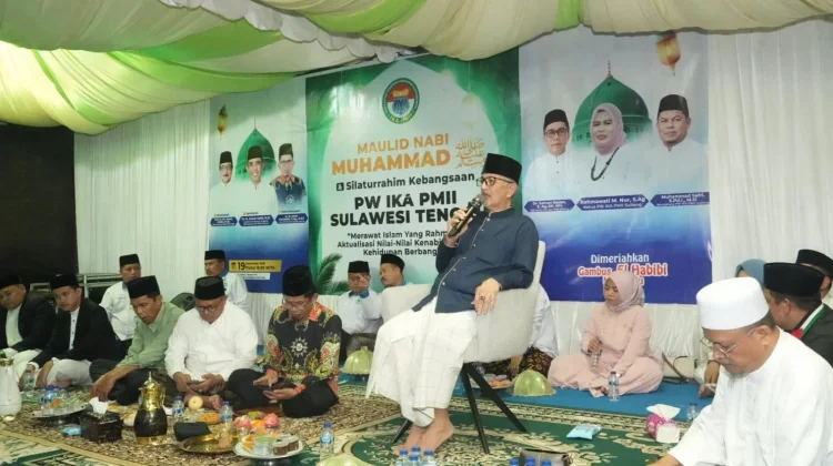 Maulid IKA PMII Sulteng, Zainal Abidin Ajak Umat Rawat Islam yang Penuh Rahmat