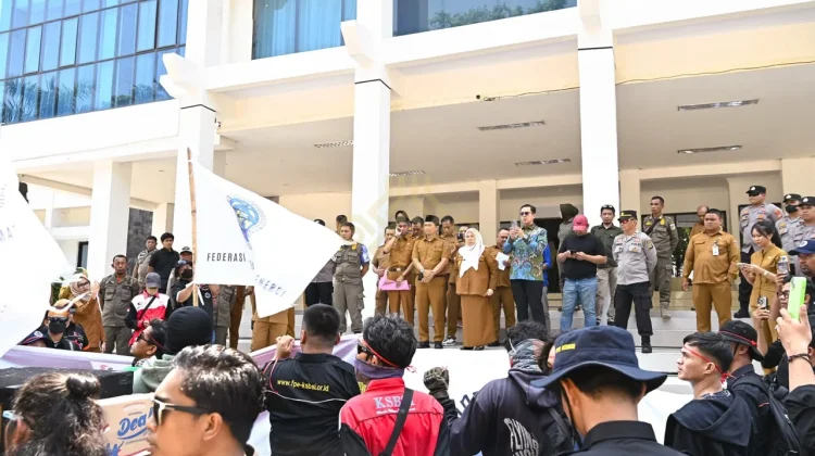 Persoalan Buruh KSBSI dan PT NNI, Wagub Reny Dorong Mediasi