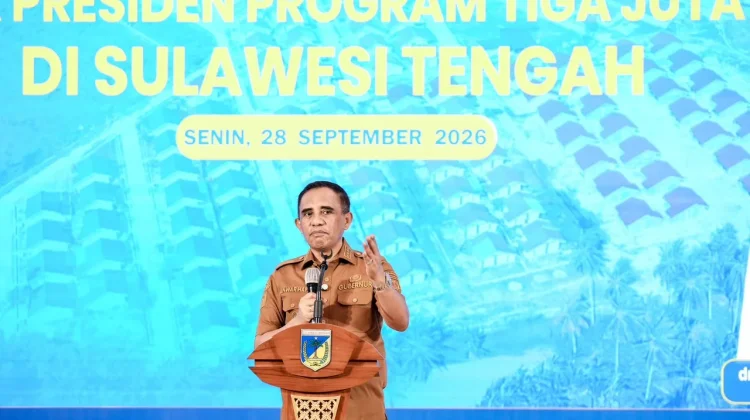 Gubernur Anwar Hafid Tetapkan Target 20.000 Rumah Sulteng pada 2027
