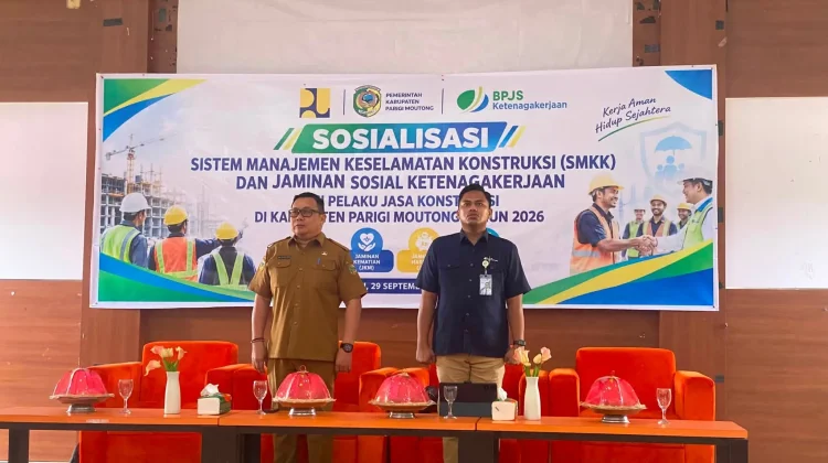 Pemkab Parigi Moutong Dorong Penerapan SMKK di Setiap Pekerjaan Konstruksi