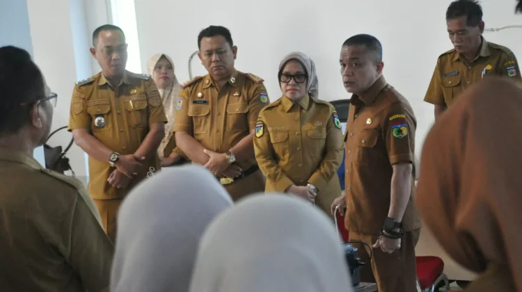 Sidak OPD, Wali Kota Palu Soroti Disiplin dan Target Kerja