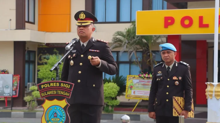 Pimpin Upacara Hari Kesaktian Pancasila, Kapolres Sigi Himbau Jaga Persatuan