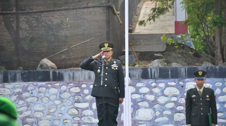 Korem 132/Tadulako Gelar Upacara Hari Kesaktian Pancasila dan Kenaikan Pangkat