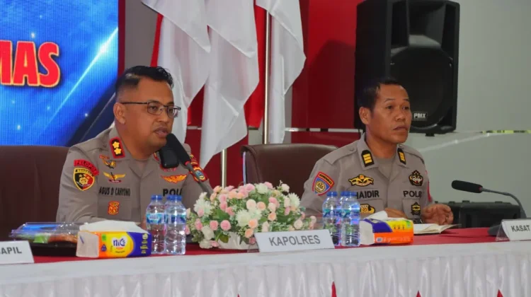 Kapolres Sigi Tekankan Peran Bhabinkamtibmas di Masyarakat