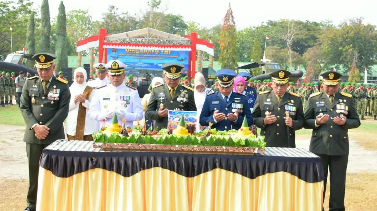 HUT Ke-81 TNI, Gubernur : TNI Beri Kontribusi Besar bagi Pembangunan di Sulteng