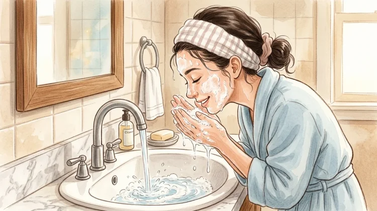 Gesekan Berlebih saat Cuci Muka Dapat Memicu Iritasi Kulit