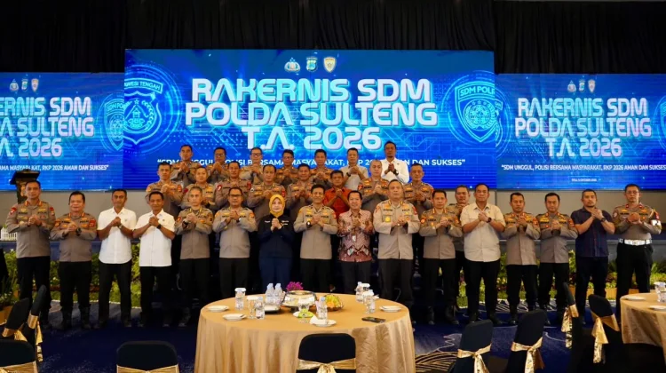 Rakernis SDM Polda Sulteng Perkuat Profesionalisme Personel