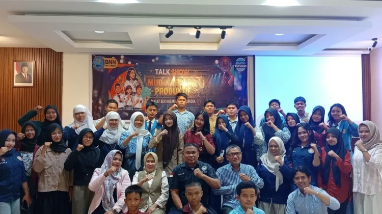 Talkshow Muda Cerdas Produktif, BNN Palu Perluas Edukasi Anti Narkoba