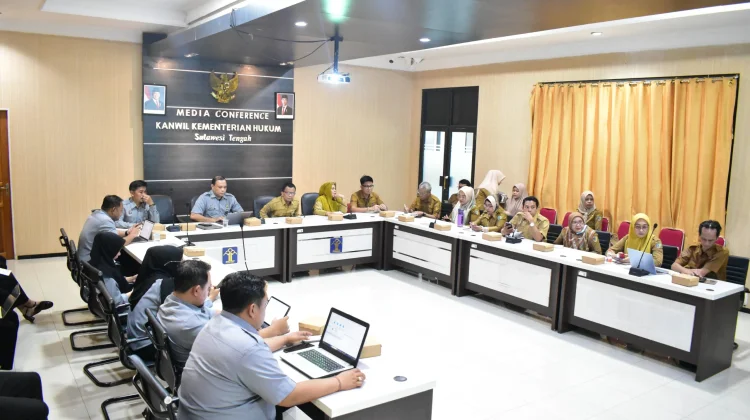 Kanwil Kemenkum Sulteng Harmonisasi Raperbup Layanan Darurat Donggala ...